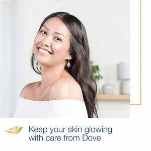 Show that glow! Keep your skin clean and moisturized with care from Dove Beauty Bar, made with ¼ moisturizing cream for skin that’s clean and smooth. | Dove
