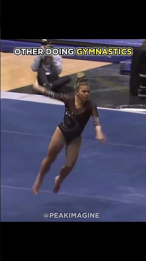 Normal Gymnastics Skill VS Queen Of Gymnastics 🗿