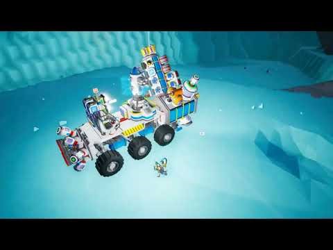 Space Rover Planet Jump With Trade Platform in Astroneer