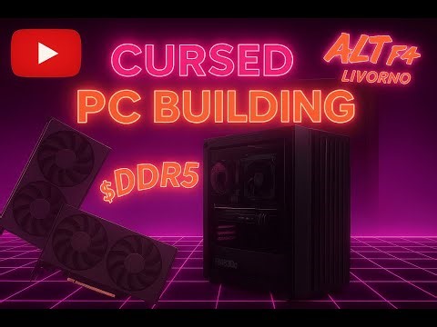 My really cursed ddr5 pc timelapse build