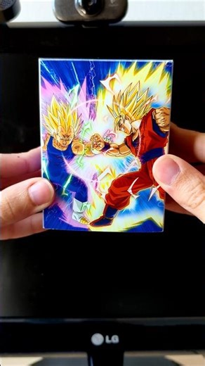 Goku vs majin Vegeta - Dragon ball super card game