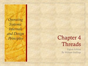 Chapter 4 Threads - SlideServe