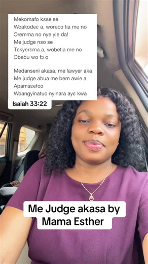 Me Judge Akasa by Mama Esther: A Pentecostal Praise Song