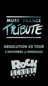 1.3K views · 42 reactions | ABSOLUTION EN ENTIER + Bsides le 2 Novembre à @rs_barbey de BORDEAUX ! Billets en story et bio Le week-end dernier c’est Lille qui s’est enflammé avec une ambiance de fou ! #musefrancetribute #muse #absolution | Muse France | Facebook