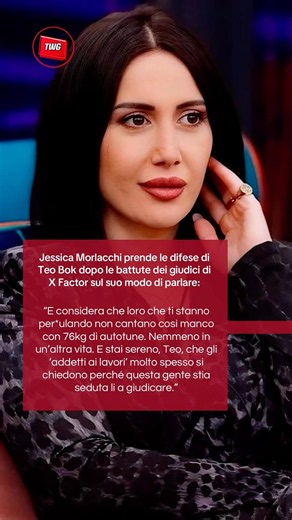 Jessica Morlacchi difende Teo Bok e attacca i giudici di X Factor