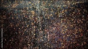 rust metal background, 4k timelapse computer generated grunge animation background