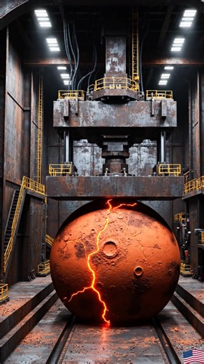 Mara VS Hydraulic Press || Ep 3 || #cosmology #space #sciecne #solarsystem #HydraulicPress #shorts