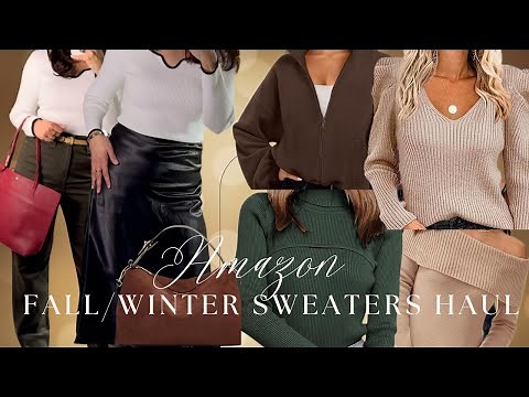 The BEST Amazon Sweaters for Fall 2024 You Won't Regret