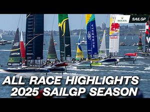 EVERY Sail Grand Prix Highlight of the SailGP 2025 Season