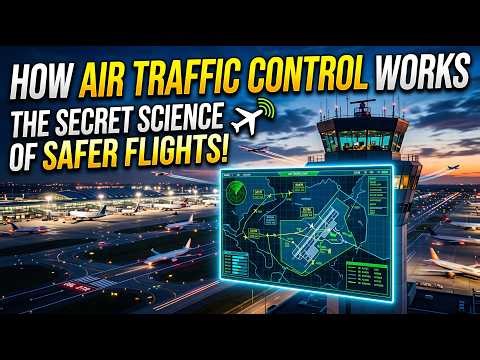 How Air Traffic Control Works – Keeping Thousands of Planes From Getting Too Close.