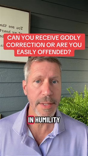 7.9K views · 276 reactions | CAN YOU RECEIVE GODLY CORRECTION OR ARE...
