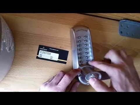 Programming 600 Series Code Lock- S.A. Locksmith & Security