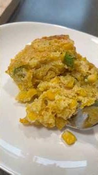 Easy and Delicious Corn Casserole.
