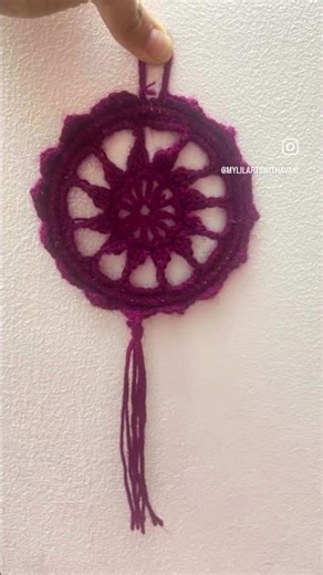 Handmade wall decor #crochet #crochetpattern #diy