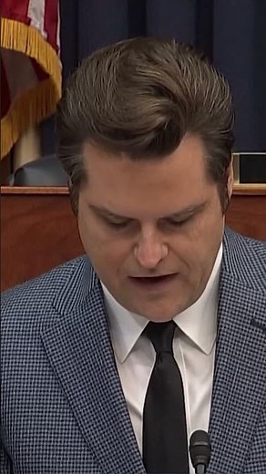 Pentagon official calls out Gaetz at hearing. See the moment