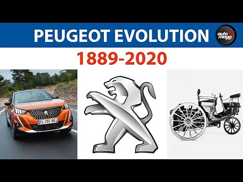 Peugeot history and evolution / 1889-2020