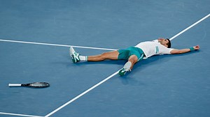 It’s one thing to win the #AusOpen trophy 🏆 It’s another to lift nine of them 🙌 THIS is how you do it! #AusOpenwithInfosys | #NextNeverStops | Infosys | Australian Open