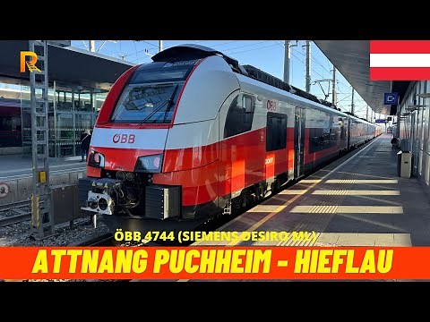 Cab Ride Attnang Puchheim - Hieflau (ÖBB, Austria, April 2025) train driver's view in 4K