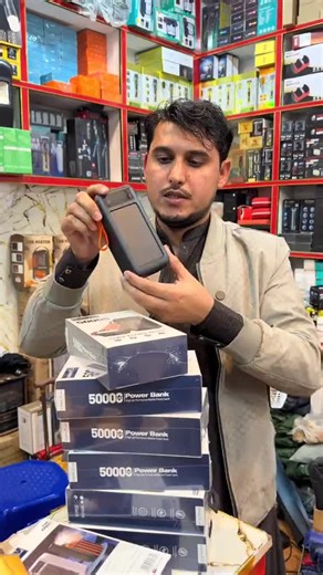 50k mah solar power bank LIMITED STOCK 25% OFF ABI SHOP NOW KARO.#limitedstock #foryou