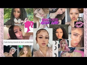 exotic barbie 𝓓𓏲ּ𝄢ll 👱🏻‍♀️🎀ྀིྀི ☆ ☆ 2014 instagram light-skin B4DD1E ✰