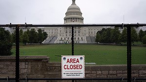 Fencing going up around US Capitol ahead of Biden's State of the Union address