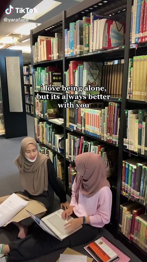 Studying Together in the Library: Better Together