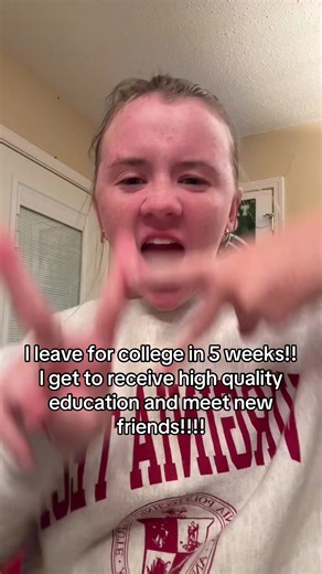 Does this get easier?!?! Likeeee this is terrible but exciting?!?! #college #vt #family