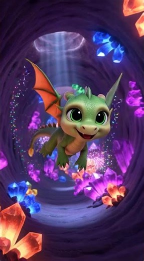 Cute Baby Dragon Adventure 🐉 | Funny Cartoon Animation