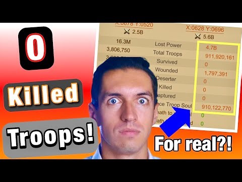 How to NOT LOSE TROOPS in Open Server PvP!