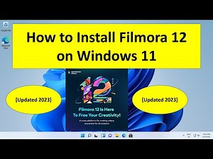 How to Install Filmora 12 on Windows 11 !! Best Video Editing Software !! [Updated 2023]