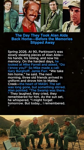 The Day They Took Alan Alda Back Home—Before the Memories Slipped Away 😭💔 #shortvideo