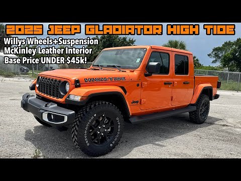 2025 Jeep Gladiator High Tide: TEST DRIVE+FULL REVIEW