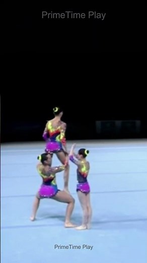 Balance and strength combined perfectly #acrobatics #gymnastics #skills