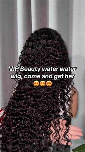VIP Beauty water water wig, come and get her 😍#fypシ #vipbeautyhair #tiktokmademebuyit #hairstyle #waterwavewig #humanhair