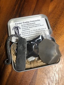 Hand Forged Flint Striker Fire Steel Blacksmith Made Ohio Made High Carbon Primitive Fire Starter Survival Frontiersman Rendezvous Camping - Etsy