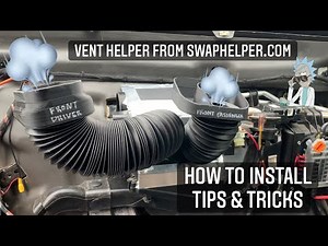 Vent Helper Install with Tips & Tricks for 08-16 Dash Swaps!