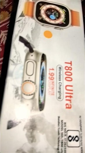 T800 Ultra Smart Watch New #smartwatch #viral #shorts