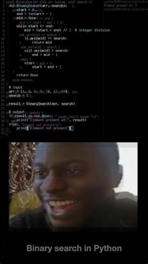 Binary search in pscript