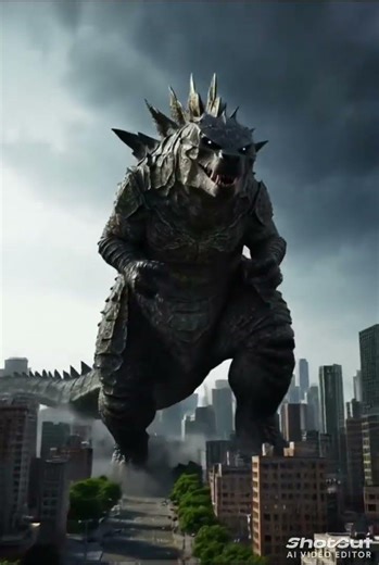 Hulk vs Godzilla fight #animation #hulkshorts