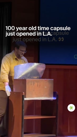 The L.A. Public Library just opened a time capsule from 1925. 👀 #culture #mysecretla | Secret Los Angeles