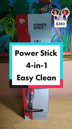 Dirt Devil Power Stick 4-in-1 Easy Clean - Efficient Cleaning Solution