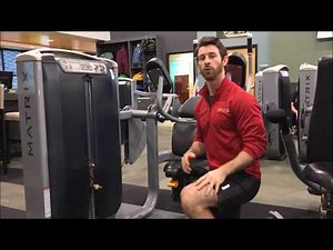 How to use the Matrix Abdominal Crunch machine at Innovative Health & Fitness