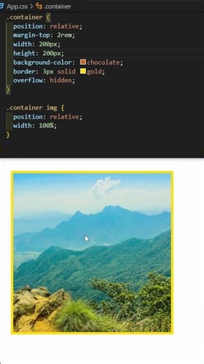 CSS Fitting an image into div #shorts #css