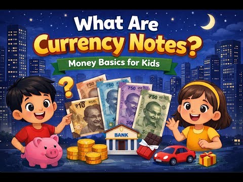 What are Currency Notes? | Money Basics for Kids