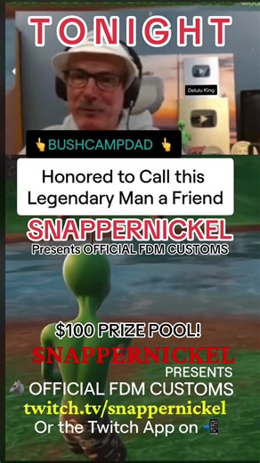 FDM Customs Fortnite Event Tonight at 8PM EST