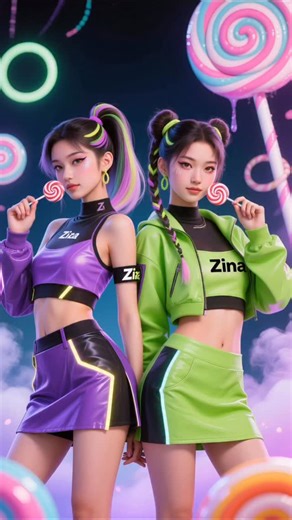 Lorain on Instagram: "Too sweet to ignore #LollipopChallenge #lollipopsong"