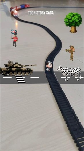 Tanker is following | Tanker Cartoon | 🪖Military Tanker | Tank Video | Army Tank And Cow 🐄