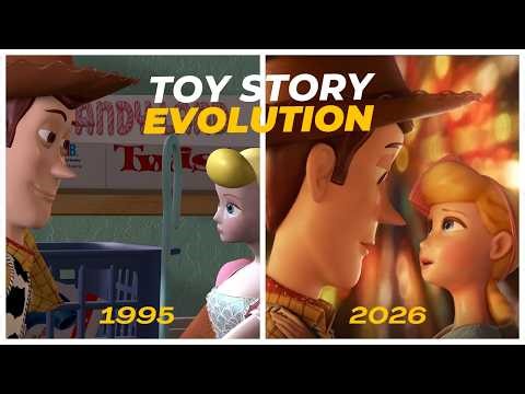Toy Story Characters Evolution (1995-2026)