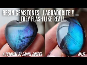 #137. Resin Art That WILL Blow Your Mind! LABRADORITE Effects. A Tutorial by Daniel Cooper
