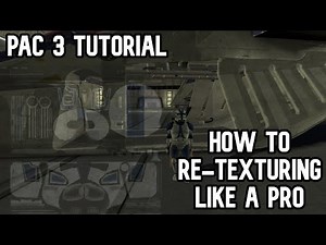 PAC3 Tutorial | How to Re-Texture like a PRO!!!